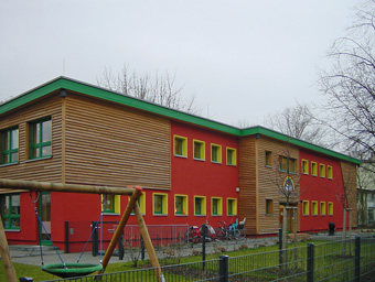 Wärmedämmung – Kindertagesstätte Scharnweberstraße 61