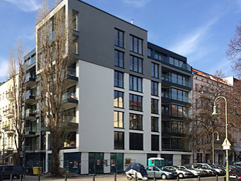 Wärmedämmung und Malerei – Sredzkistr.